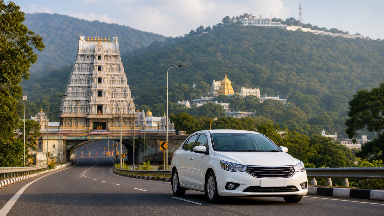 Tirupati to Tirumala Cab Services by Brindhaavan Holidays in Tirupati